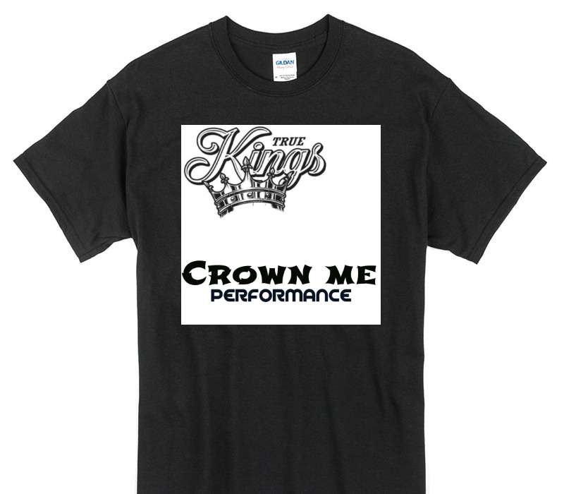 Custom Gildan 100% Cotton Black T-Shirt