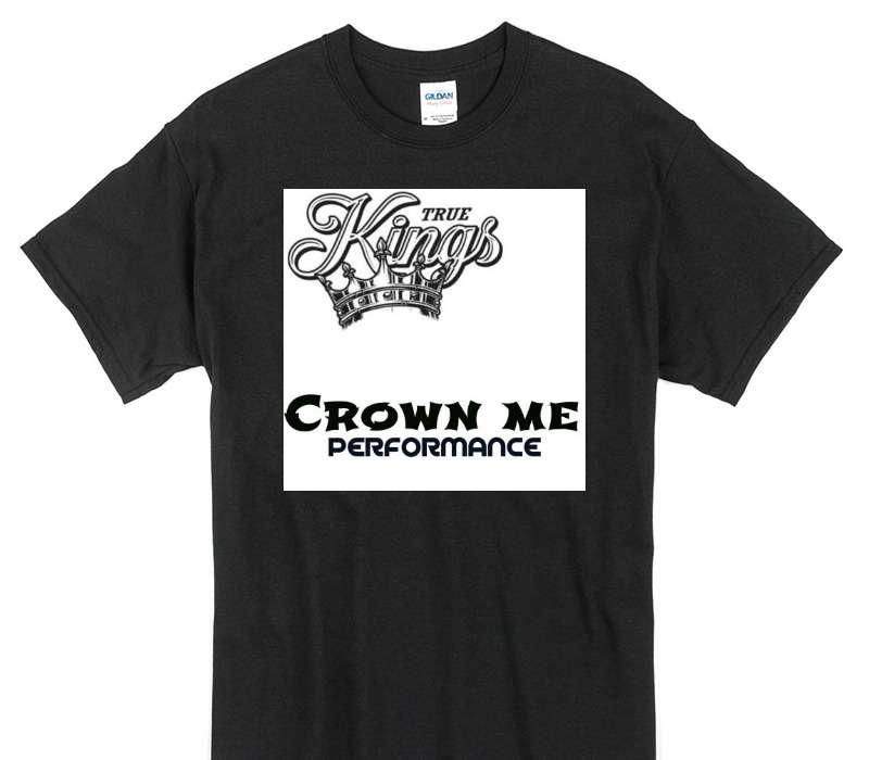 Custom Gildan 100% Cotton Black T-Shirt
