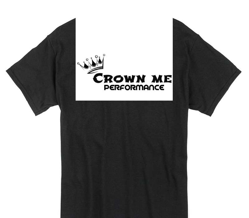 Custom Gildan 100% Cotton Black T-Shirt