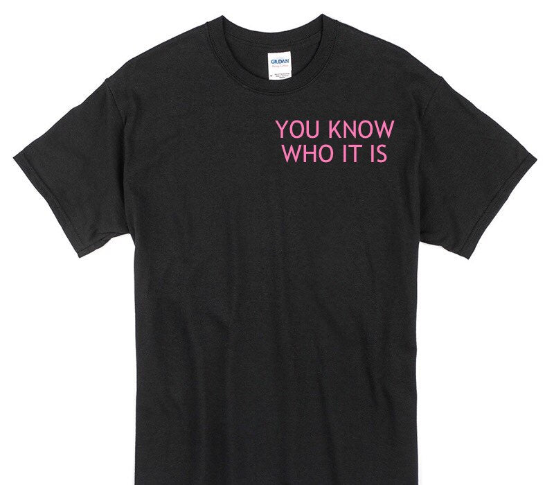 Custom Gildan 100% Cotton Black T-Shirt