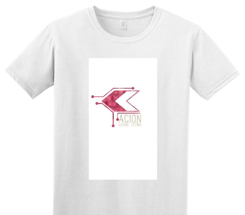 Custom Adult Soft Style 100% Cotton White T-Shirt