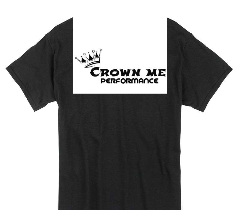 Custom Gildan 100% Cotton Black T-Shirt