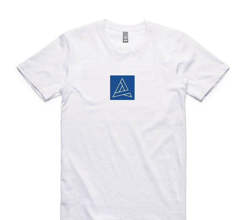 Custom AS Colour 100% Cotton White T-Shirt
