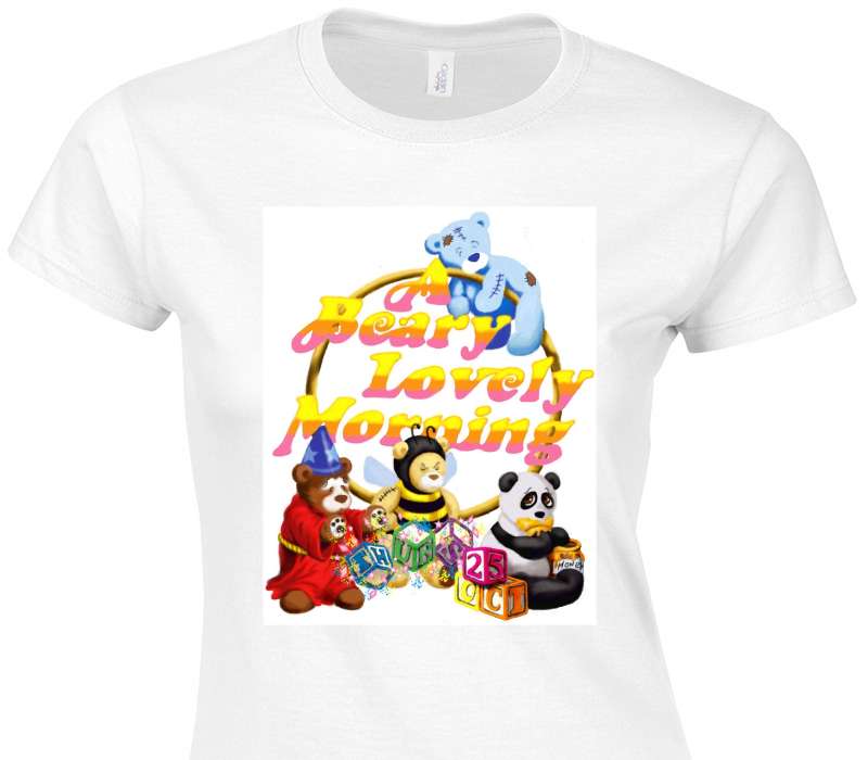 Custom Womens Soft Style 100% Cotton White T-Shirt