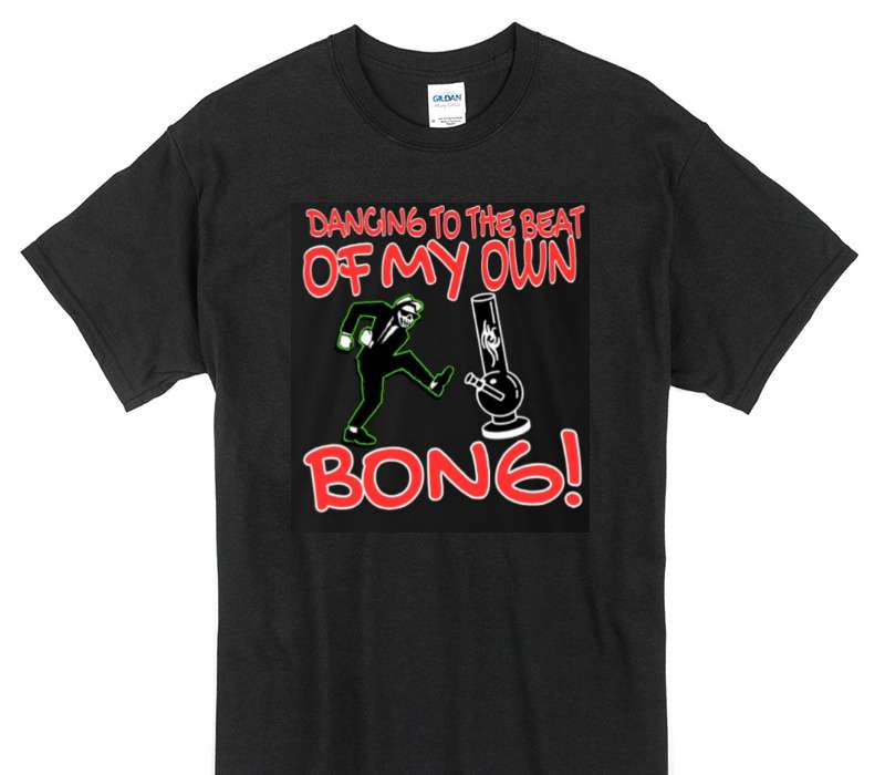 Custom Gildan 100% Cotton Black T-Shirt