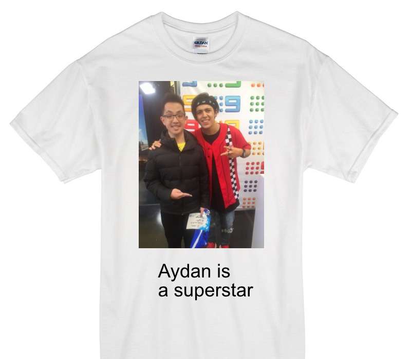 Custom Gildan 100% Cotton White T-Shirt