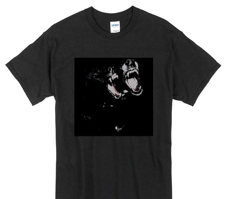 Custom Gildan 100% Cotton Black T-Shirt