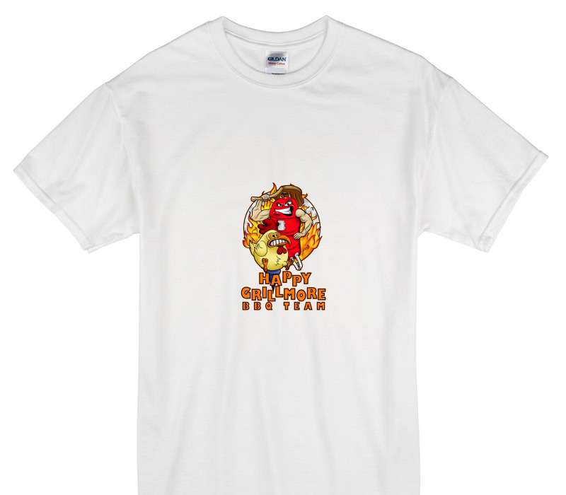 Custom Gildan 100% Cotton White T-Shirt
