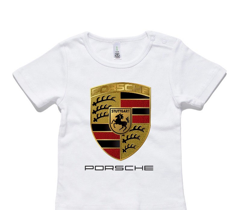 Custom AS Colour White Baby T-Shirt