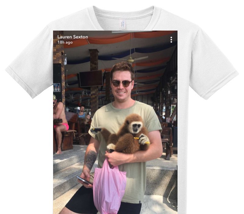 Custom Adult Soft Style 100% Cotton White T-Shirt