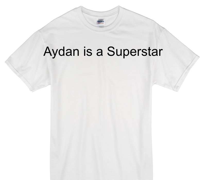 Custom Gildan 100% Cotton White T-Shirt