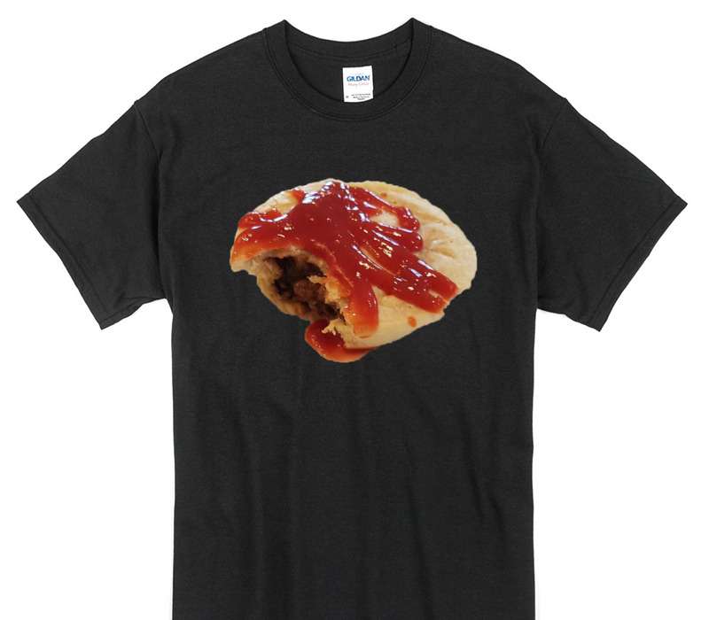Custom Gildan 100% Cotton Black T-Shirt