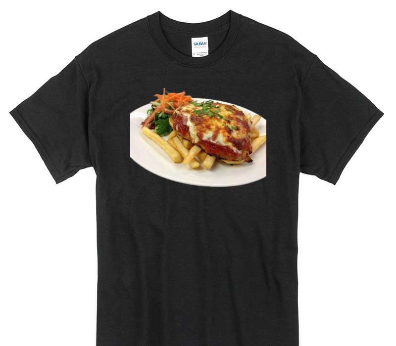 Custom Gildan 100% Cotton Black T-Shirt