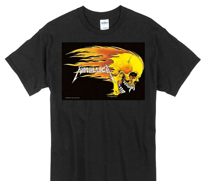 Custom Gildan 100% Cotton Black T-Shirt