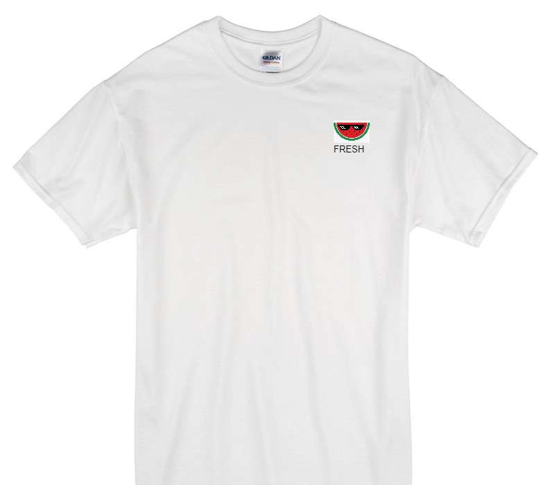 Custom Gildan 100% Cotton White T-Shirt