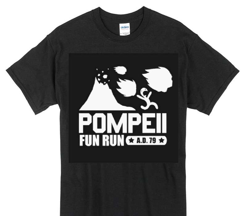 Custom Gildan 100% Cotton Black T-Shirt