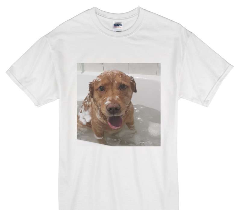 Custom Gildan 100% Cotton White T-Shirt