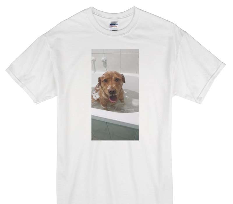 Custom Gildan 100% Cotton White T-Shirt