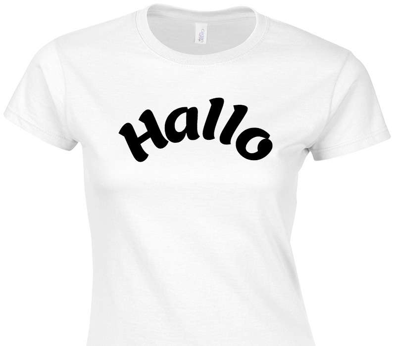 Custom Womens Soft Style 100% Cotton White T-Shirt