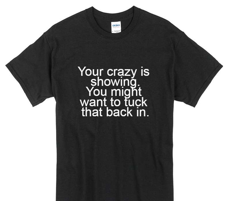 Custom Gildan 100% Cotton Black T-Shirt
