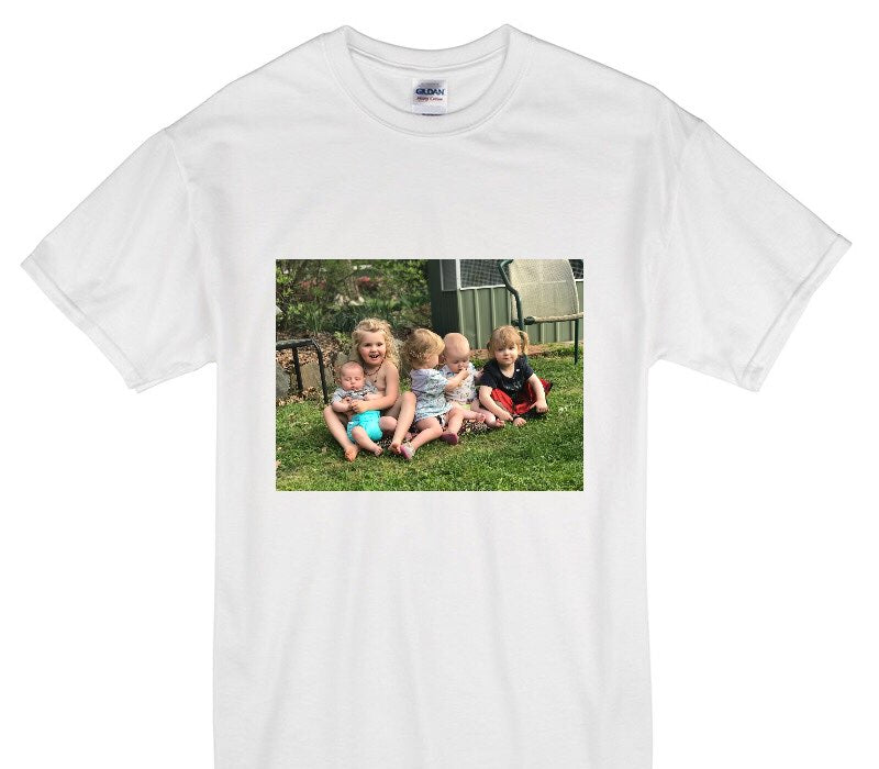 Custom Gildan 100% Cotton White T-Shirt