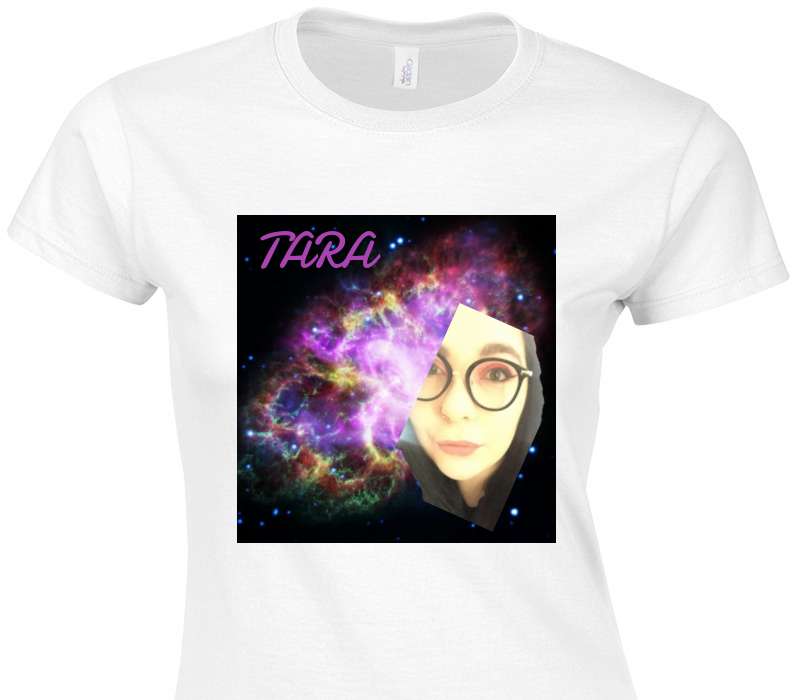 Custom Womens Soft Style 100% Cotton White T-Shirt