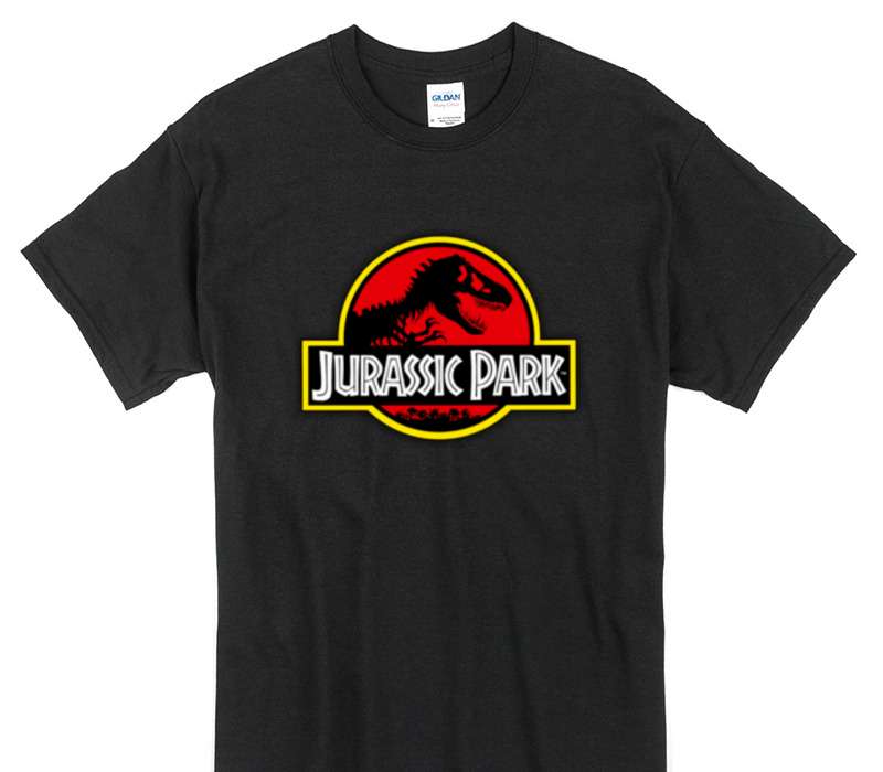 Custom Gildan 100% Cotton Black T-Shirt