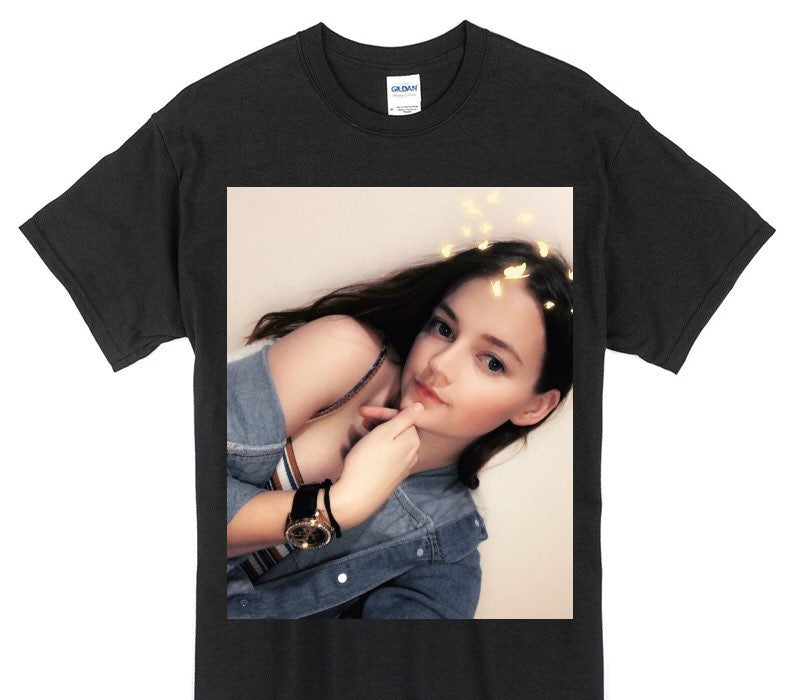 Custom Gildan 100% Cotton Black T-Shirt