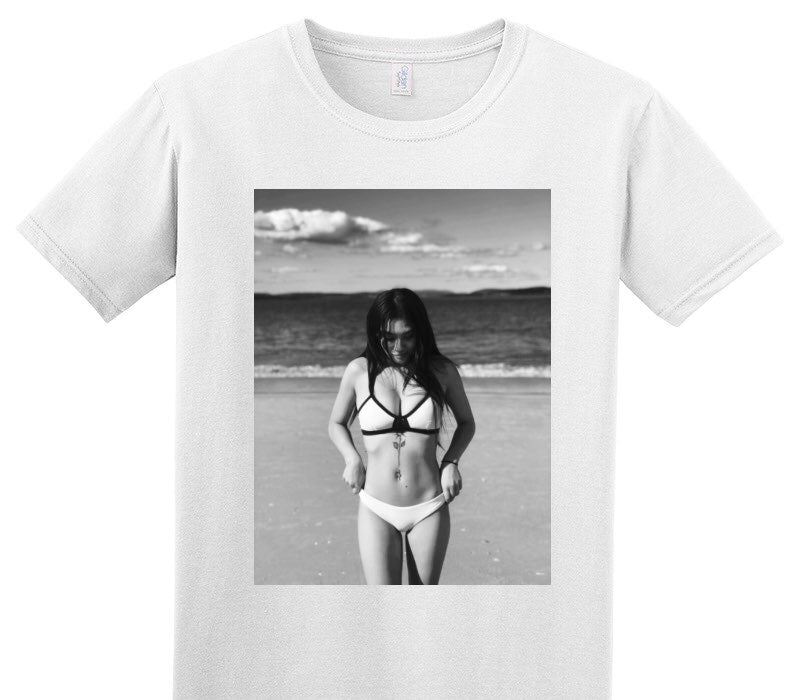 Custom Adult Soft Style 100% Cotton White T-Shirt