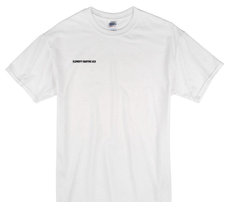 Custom Gildan 100% Cotton White T-Shirt