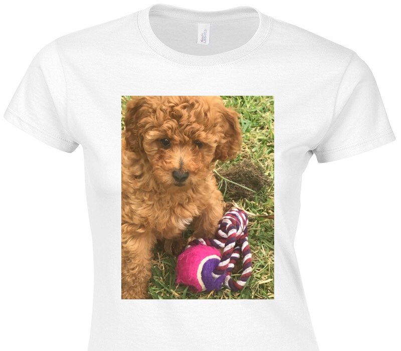 Custom Womens Soft Style 100% Cotton White T-Shirt