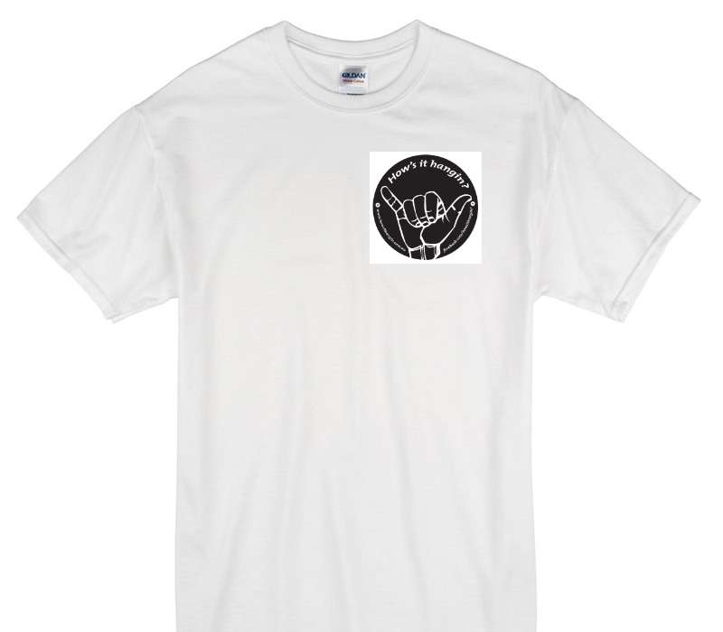 Custom Gildan 100% Cotton White T-Shirt