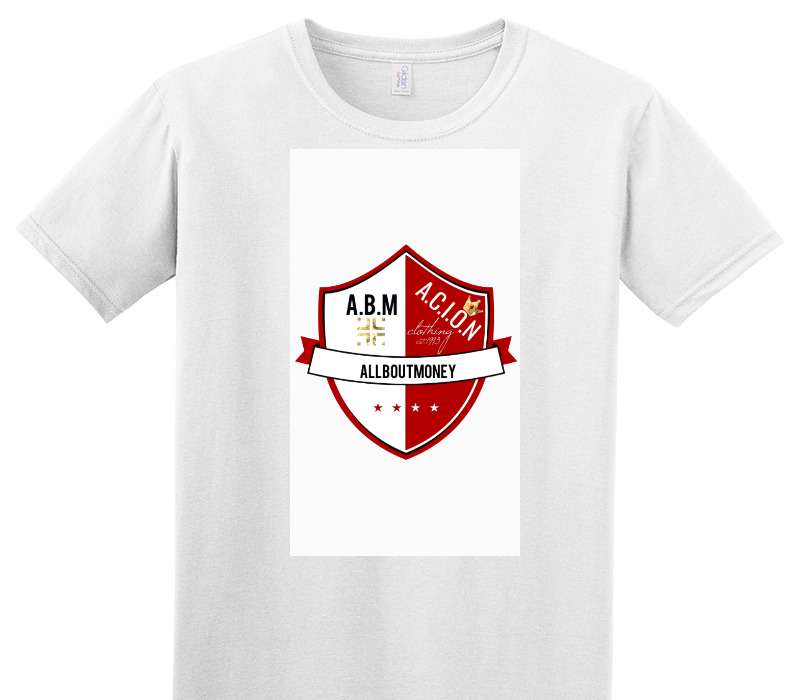 Custom Adult Soft Style 100% Cotton White T-Shirt