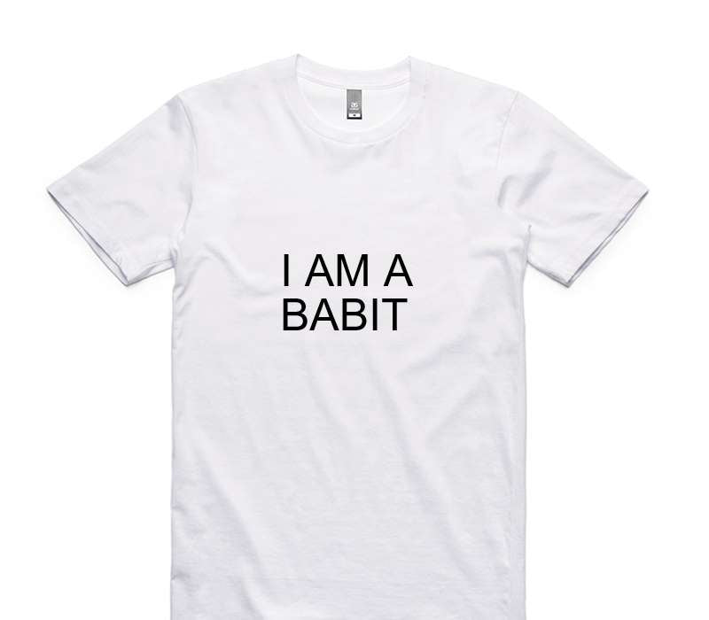 Custom AS Colour 100% Cotton White T-Shirt