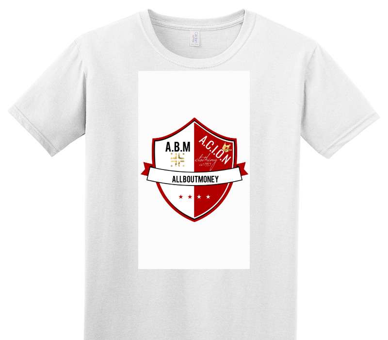 Custom Adult Soft Style 100% Cotton White T-Shirt