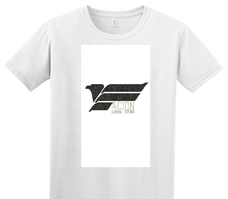 Custom Adult Soft Style 100% Cotton White T-Shirt