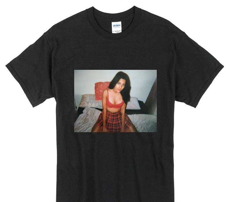 Custom Gildan 100% Cotton Black T-Shirt