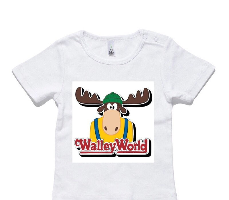 Custom AS Colour White Baby T-Shirt
