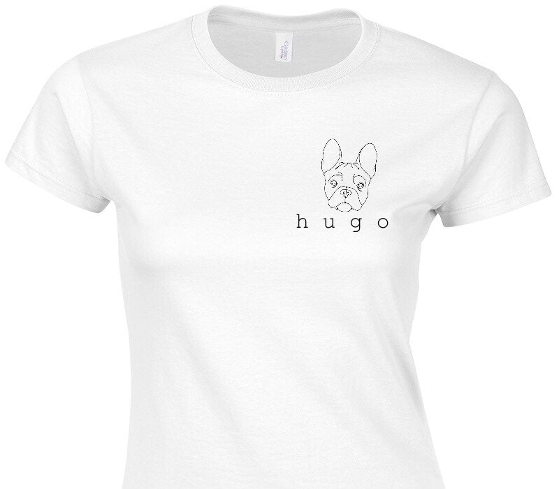 Custom Womens Soft Style 100% Cotton White T-Shirt