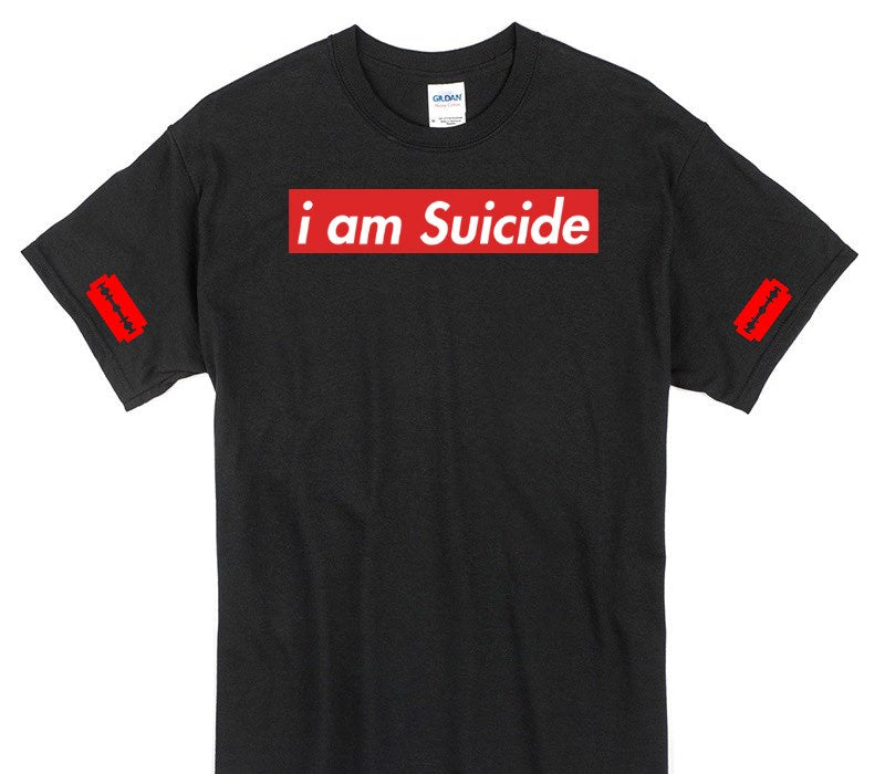 Custom Gildan 100% Cotton Black T-Shirt