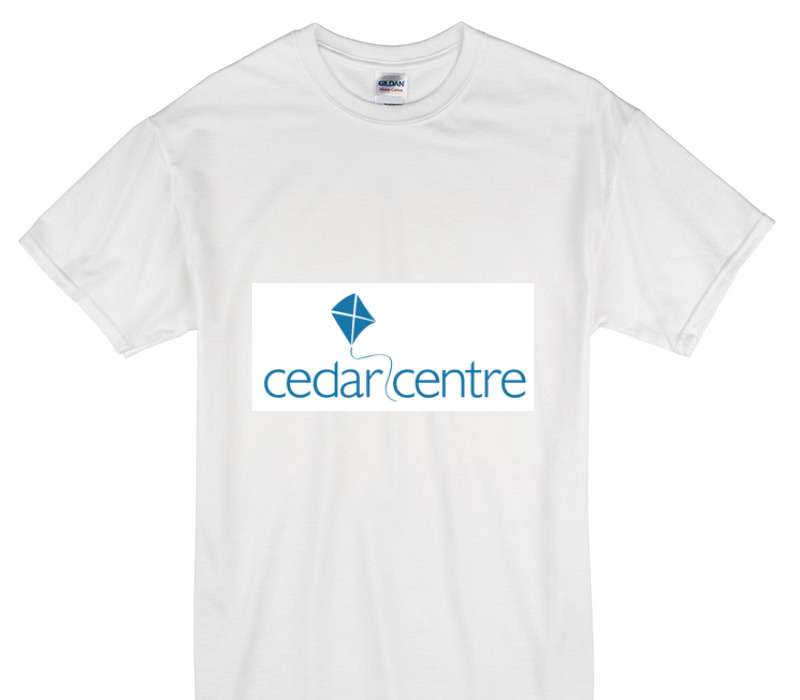 Custom Gildan 100% Cotton White T-Shirt