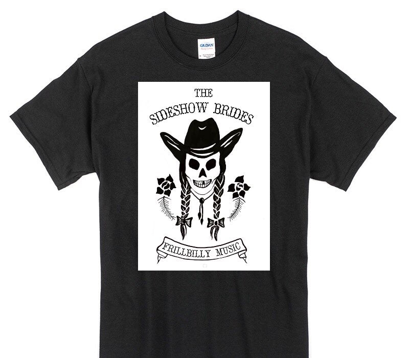 Custom Gildan 100% Cotton Black T-Shirt