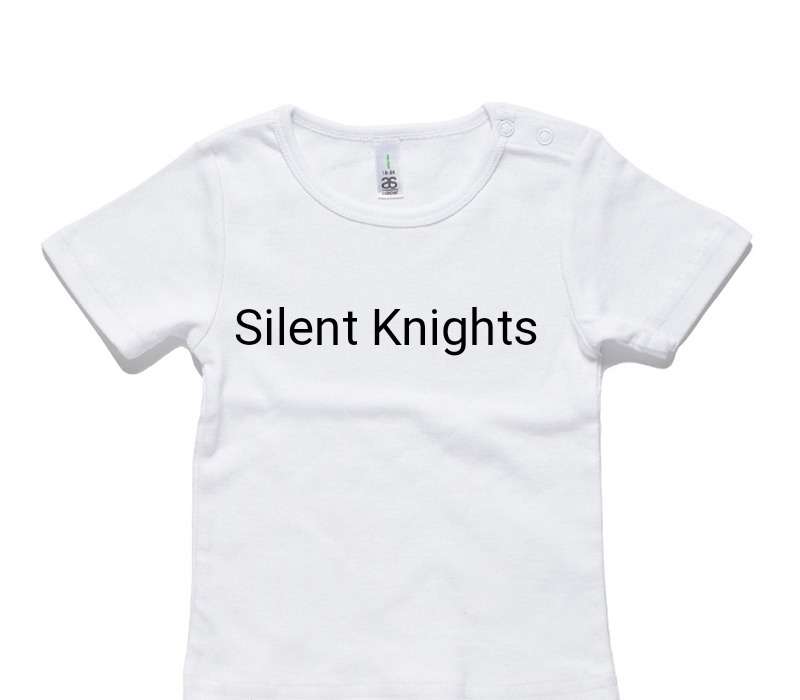 Custom AS Colour White Baby T-Shirt