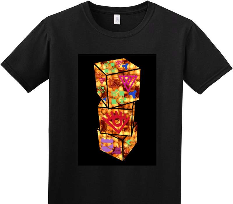 Custom Adult Soft Style 100% Cotton Black T-Shirt