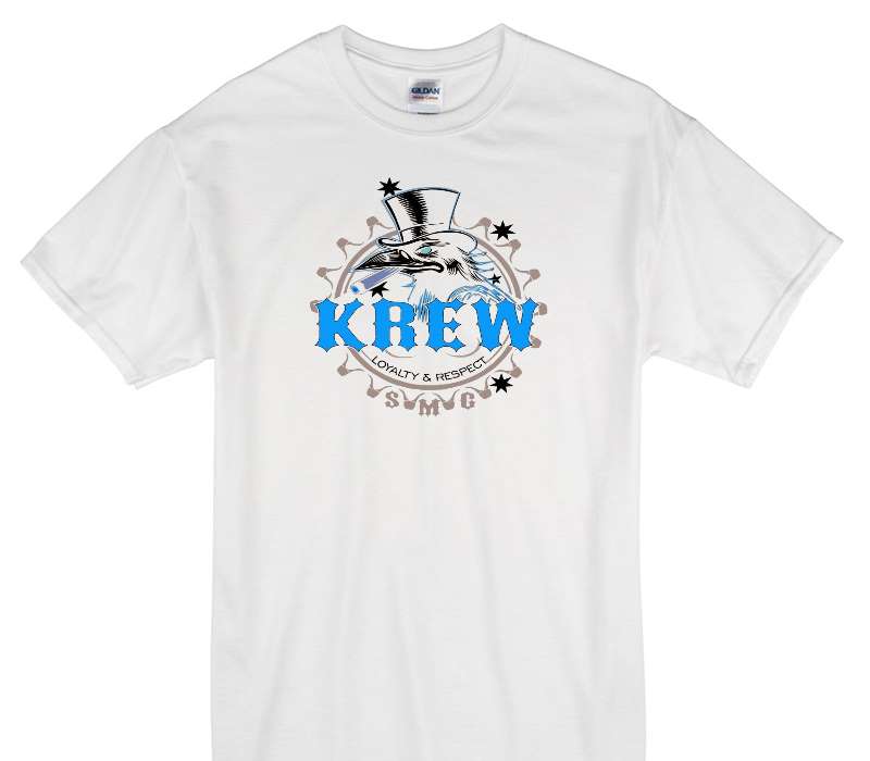 Custom Gildan 100% Cotton White T-Shirt