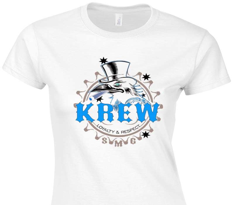 Custom Womens Soft Style 100% Cotton White T-Shirt