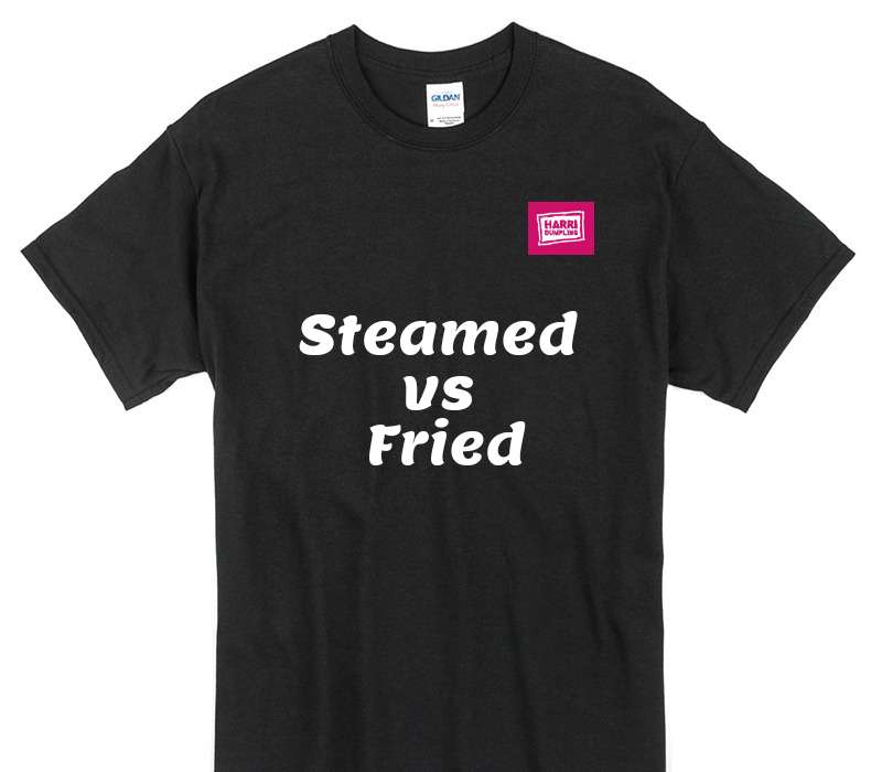 Custom Gildan 100% Cotton Black T-Shirt