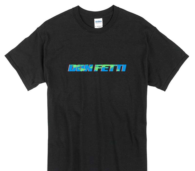 Custom Gildan 100% Cotton Black T-Shirt