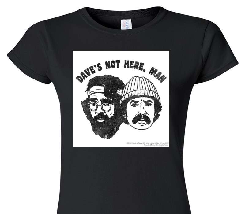 Custom Womens Soft Style 100% Cotton Black T-Shirt