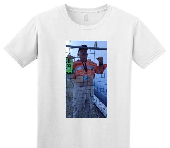 Custom Adult Soft Style 100% Cotton White T-Shirt
